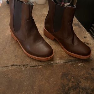 Source Unknown Brown Ankle Boots